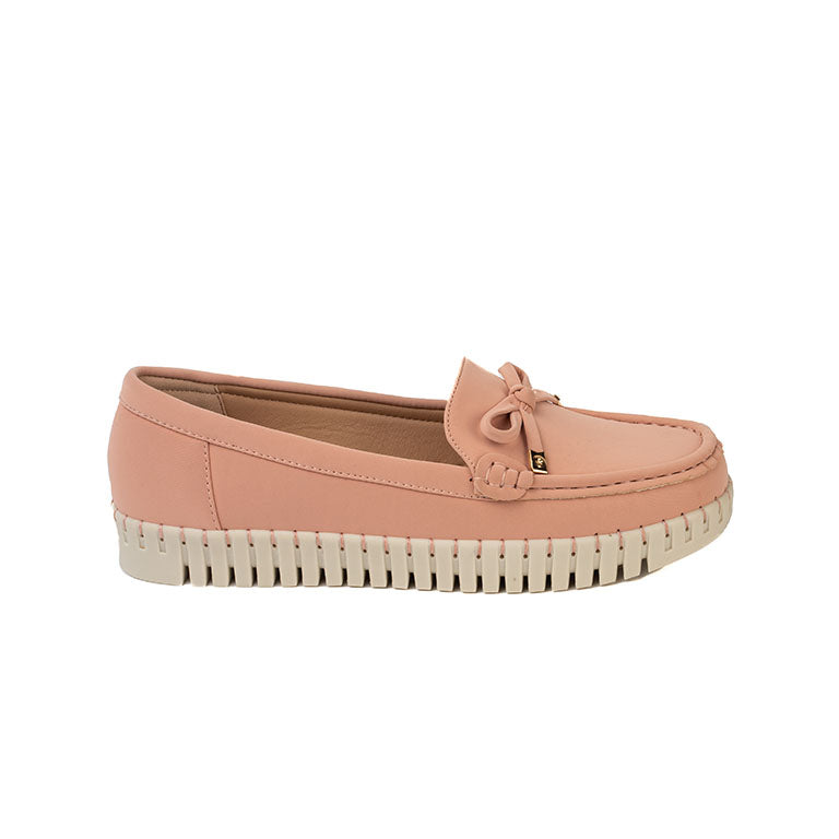 RIKELI104A MOCASINES CASUALES Rosa