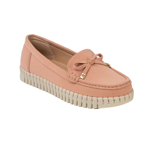 RIKELI104A MOCASINES CASUALES Rosa