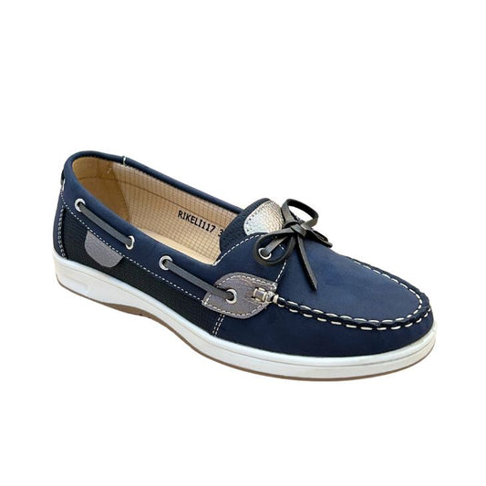 RIKELI117A MOCASINES CMS 2 Azul