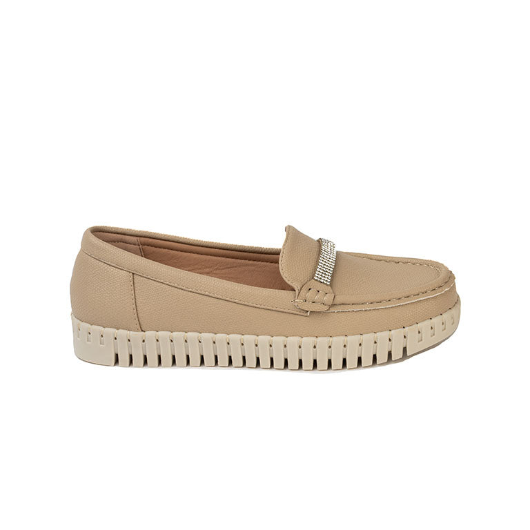 RIKELI118A MOCASINES CASUALES Natural