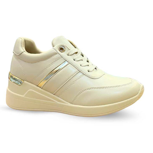 RIKELI141B CASUAL TENIS CMS 4 Beige