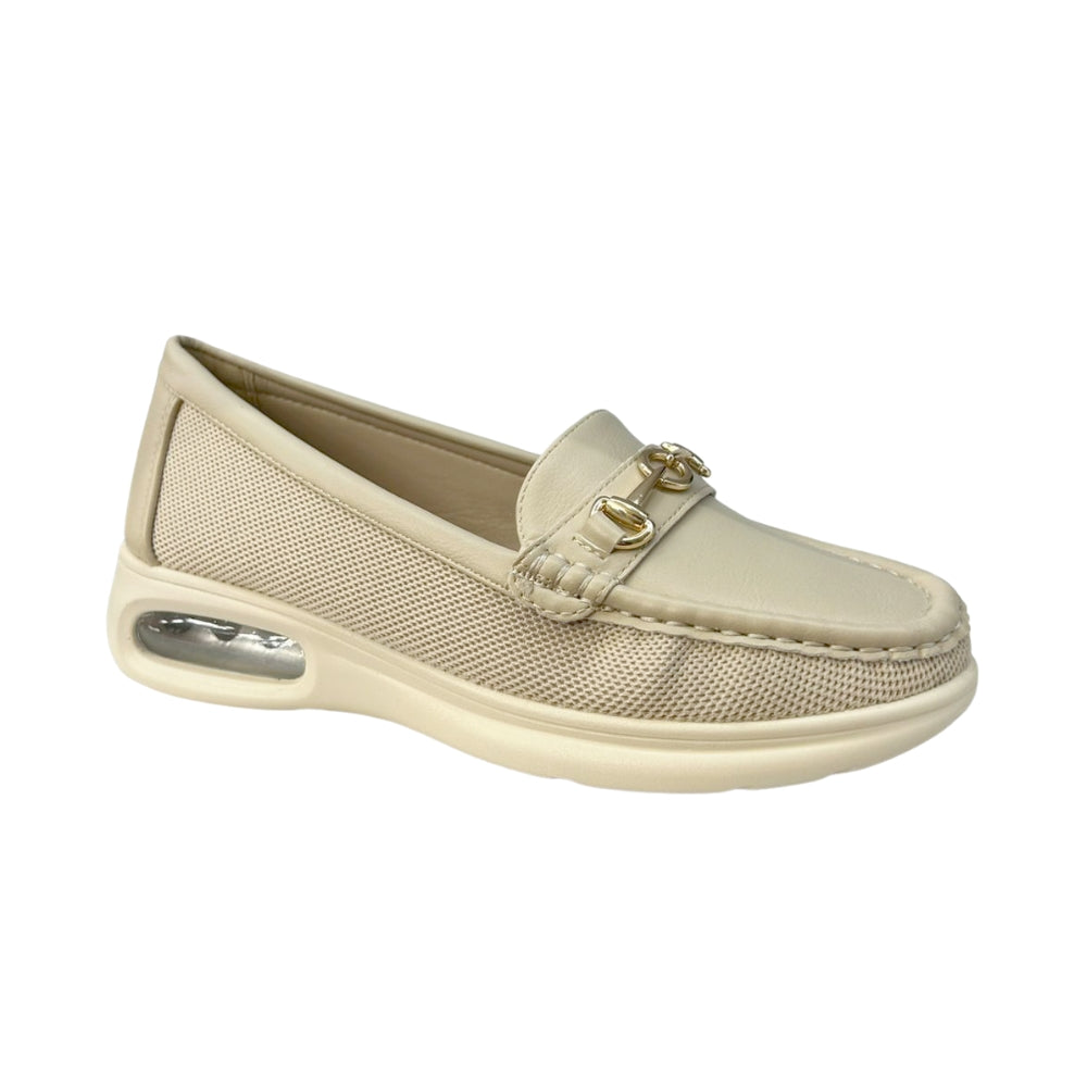 RK146-A MOCASINES CMS 3 Beige