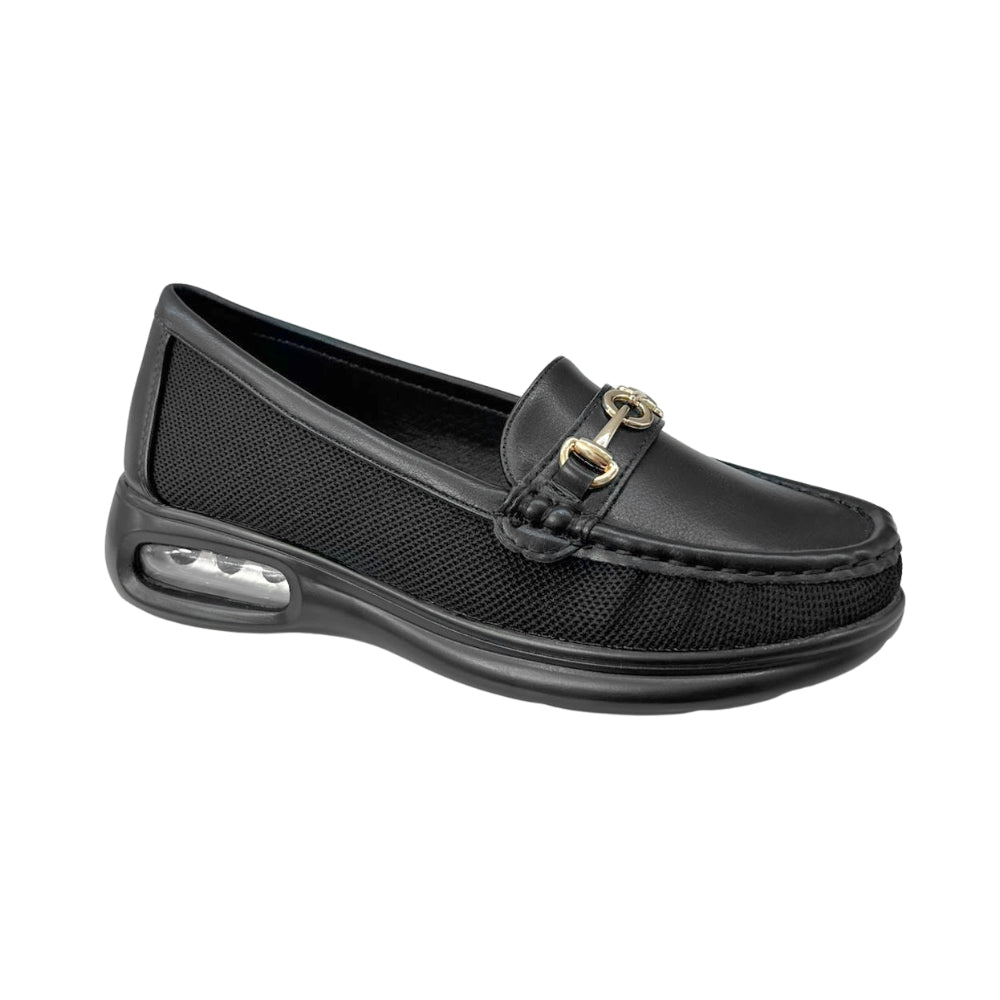 RK146-A MOCASINES CMS 3 Negro