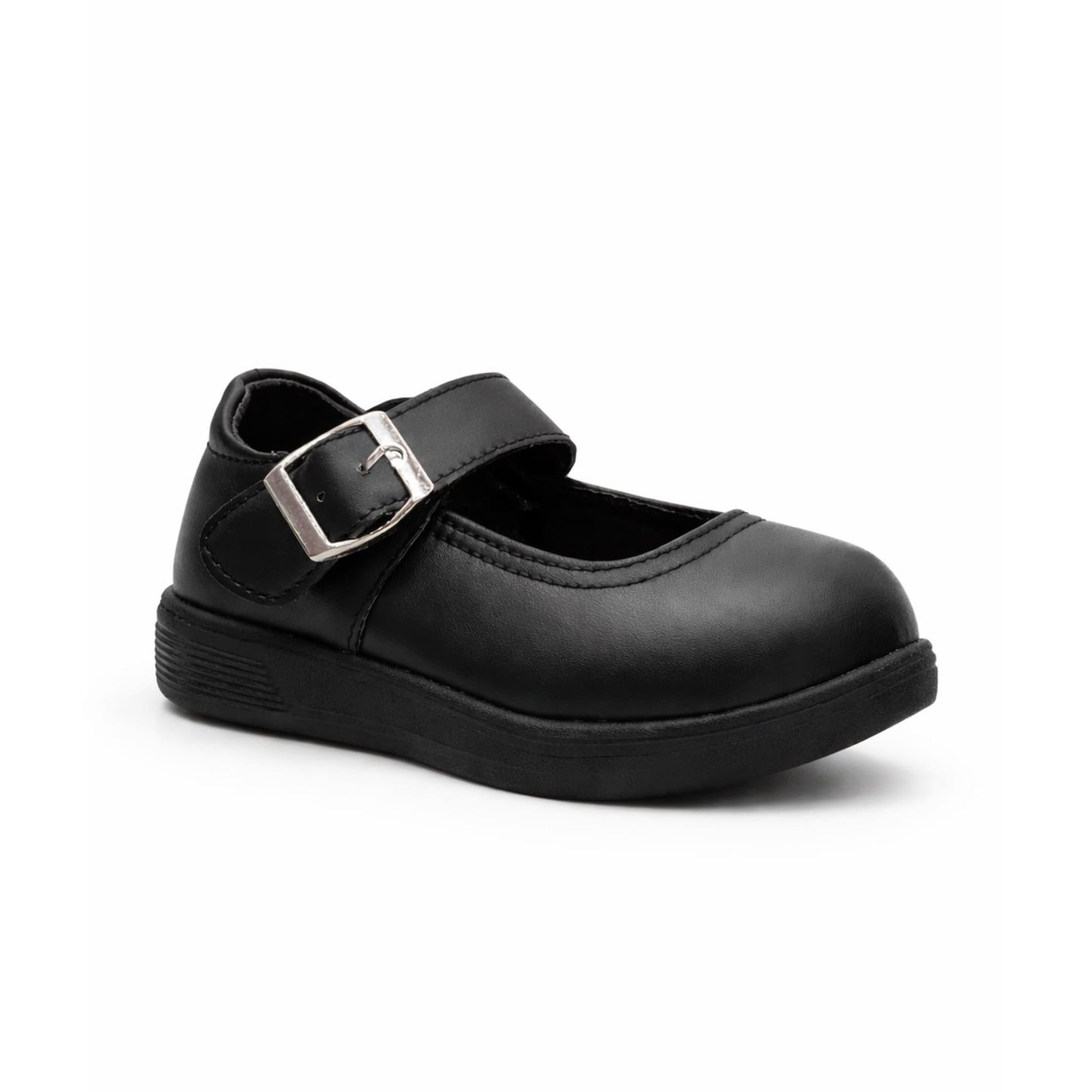 T024 ESCOLAR SLIP-ON (DE METER) Negro