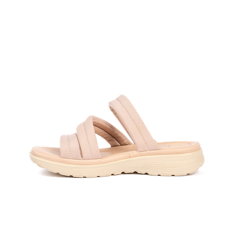 T037 SANDALIAS FLAT Beige