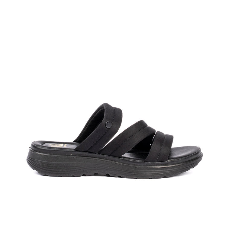 T037 SANDALIAS FLAT Negro