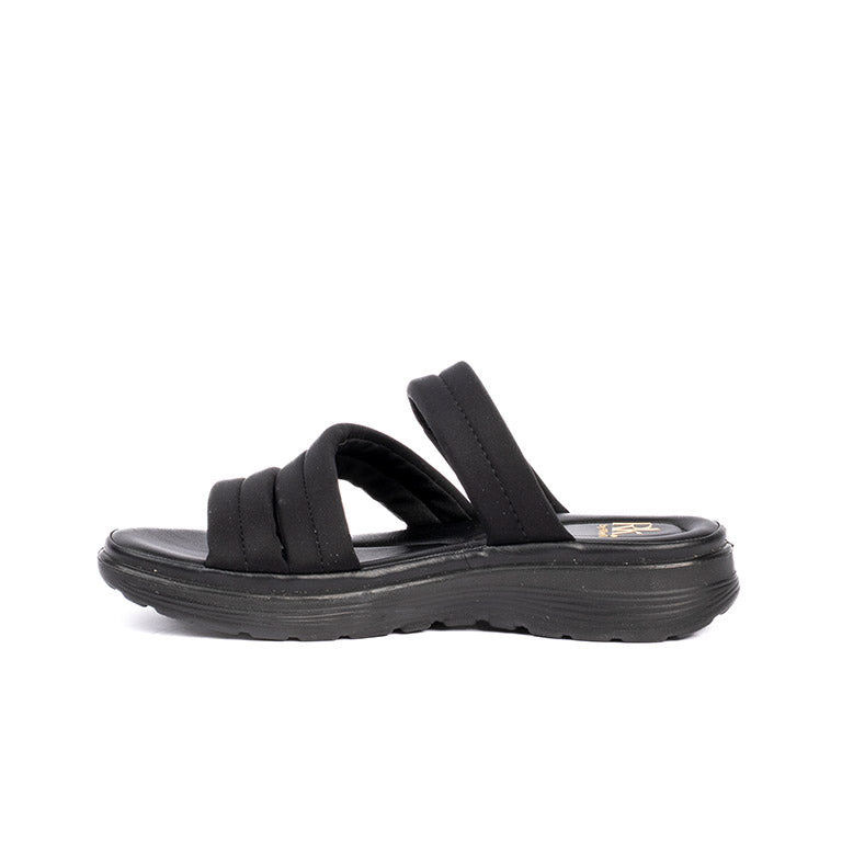 T037 SANDALIAS FLAT Negro