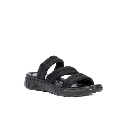 T037 SANDALIAS FLAT Negro