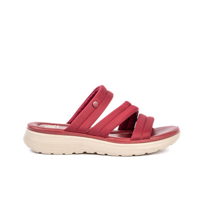 T037 SANDALIAS FLAT Vino