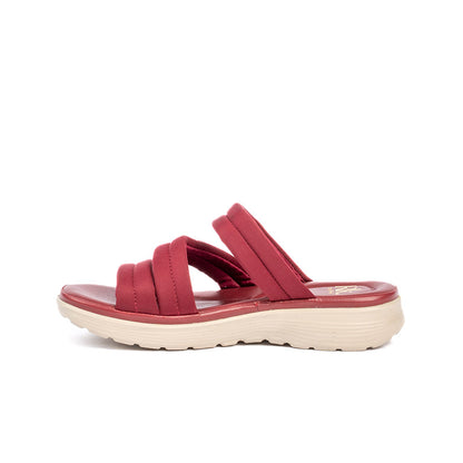 T037 SANDALIAS FLAT Vino
