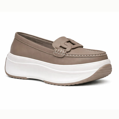 CY-230936 CASUAL FLAT MOCASÍN Azul