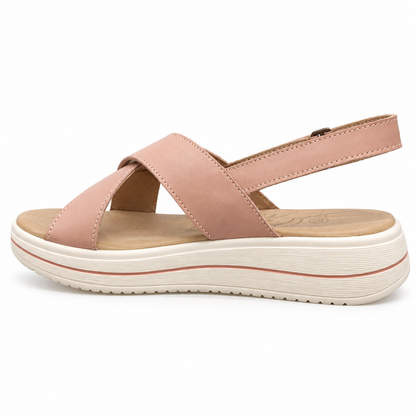 T021RK SANDALIAS FLAT Rosado