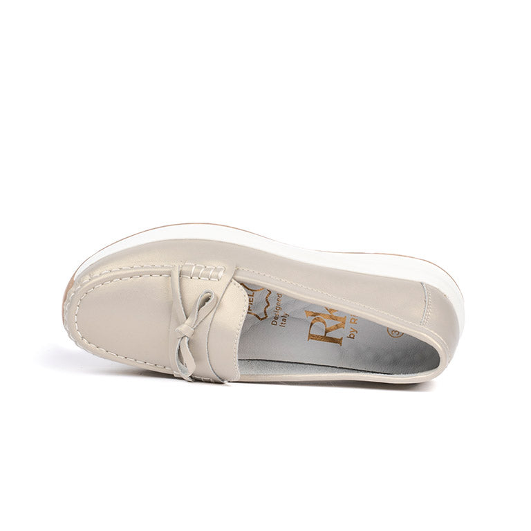 T022 SLIP-ON (DE METER) FLAT Plateado