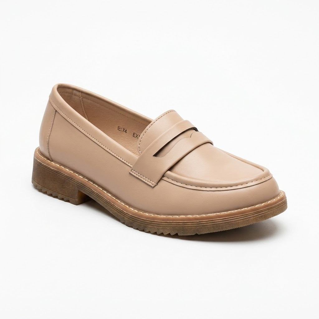 RK174A MOCASINES RIKELI Beige