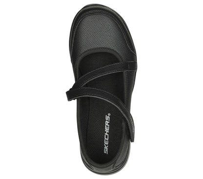 302628L TENIS SKECHERS NIÑA Negro