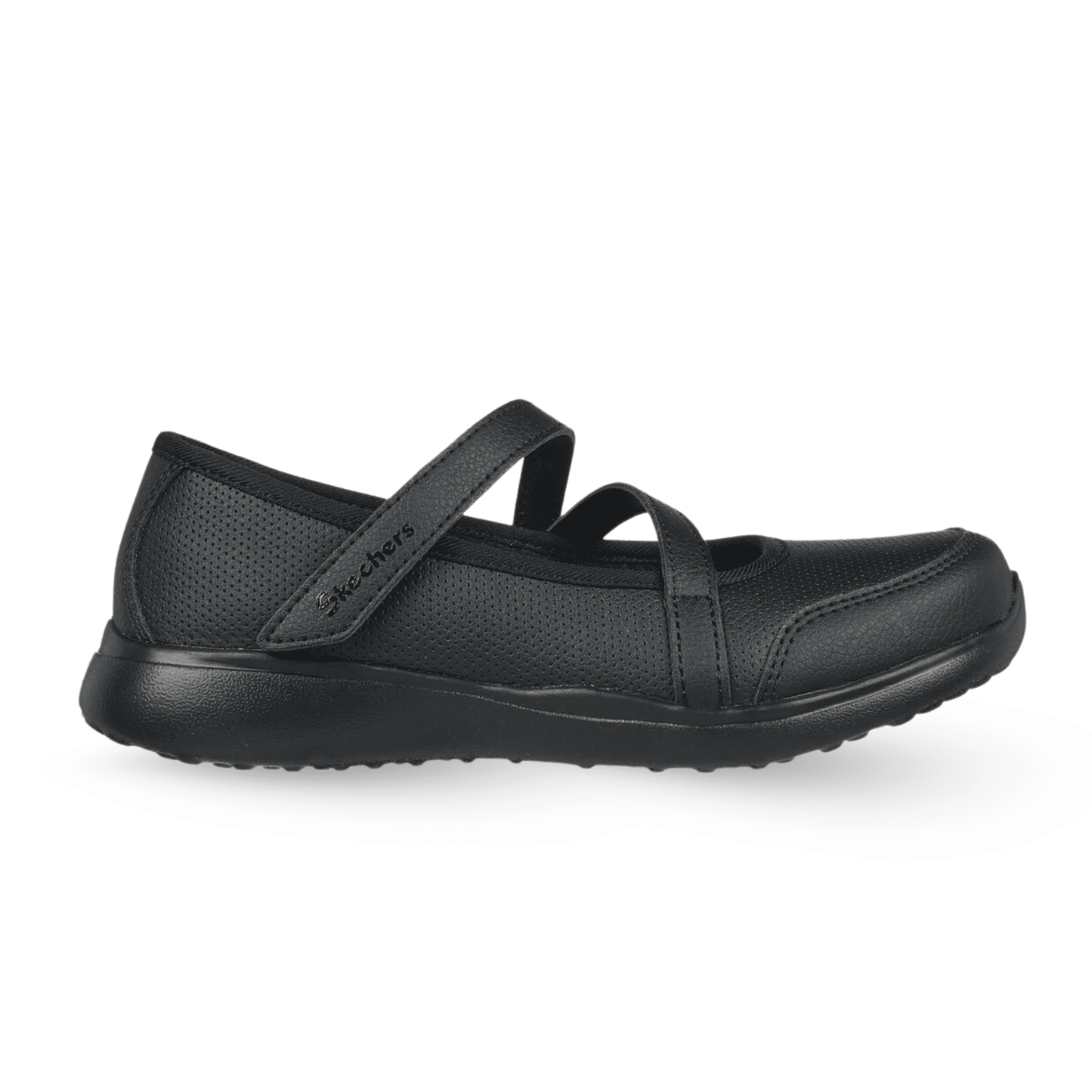 302628L TENIS SKECHERS NIÑA Negro