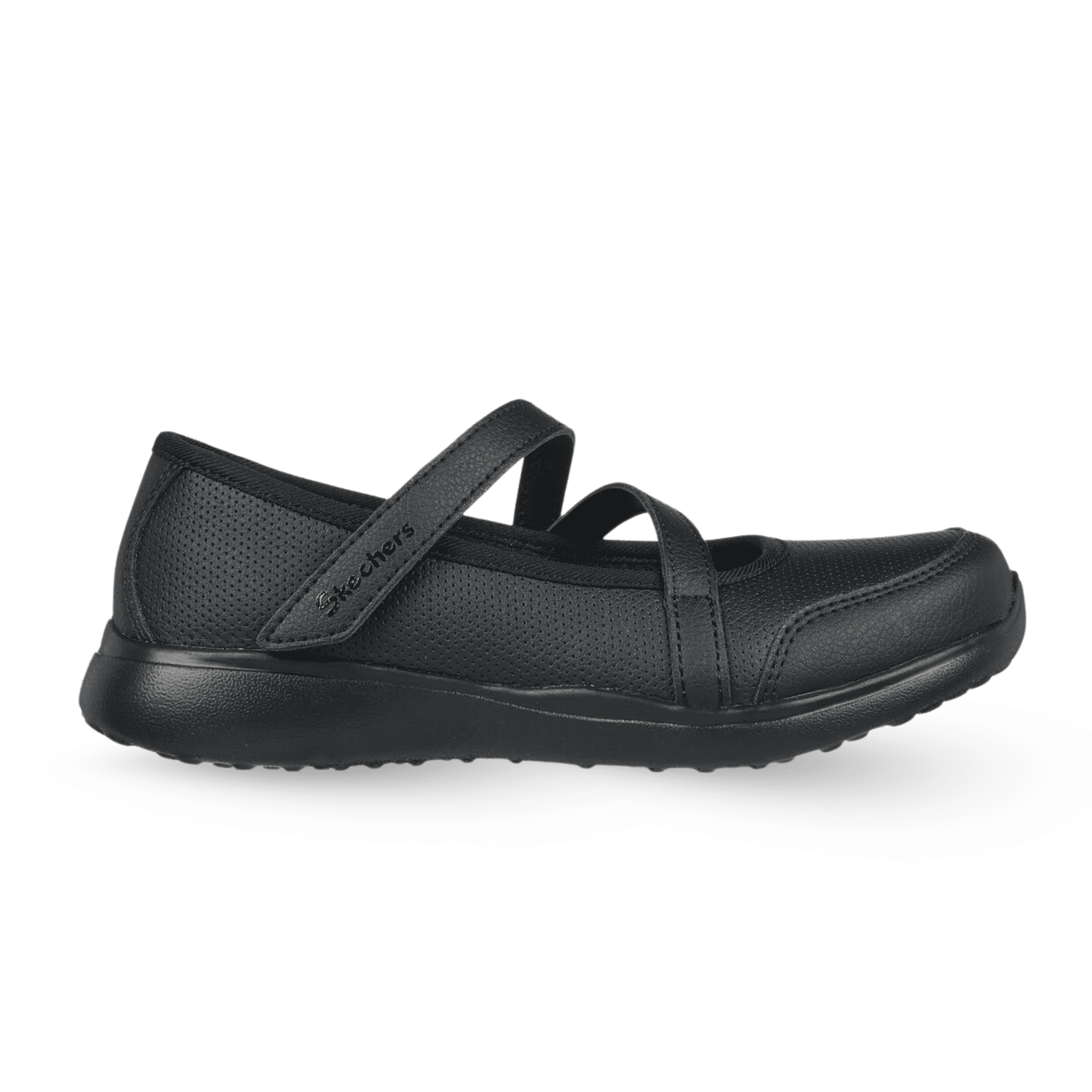 302628L TENIS SKECHERS NIÑA Negro