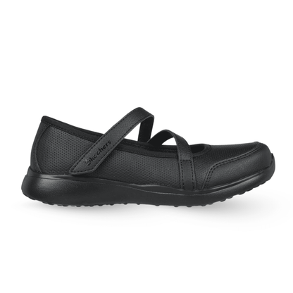 302628L TENIS SKECHERS NIÑA Negro