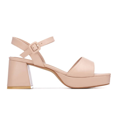145137 XTI TACONES CMS 3 Beige