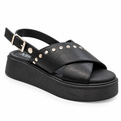 145239 SANDALIAS CASUAL CMS 3 Negro