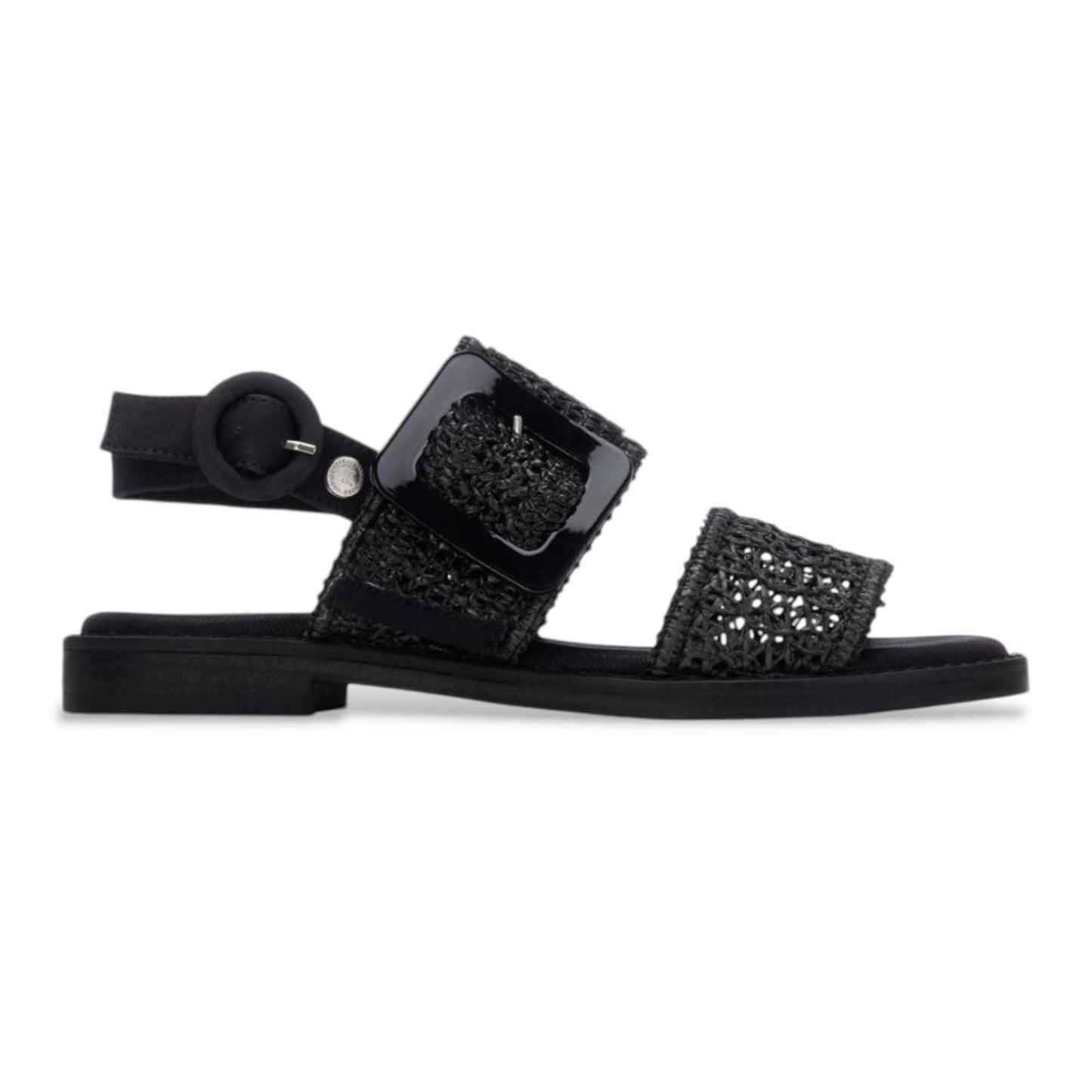 145244 SANDALIAS SLIP-ON (DE METER) Negro
