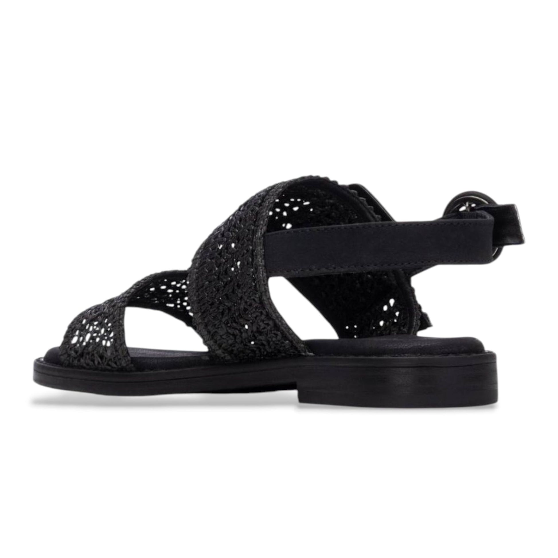 145244 SANDALIAS SLIP-ON (DE METER) Negro