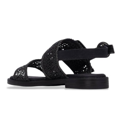 145244 SANDALIAS SLIP-ON (DE METER) Negro