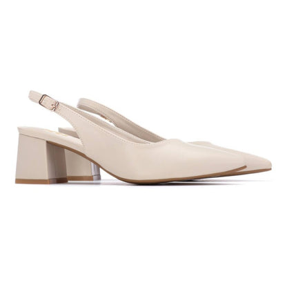 145367 XTI TACÓN CMS 3 Beige