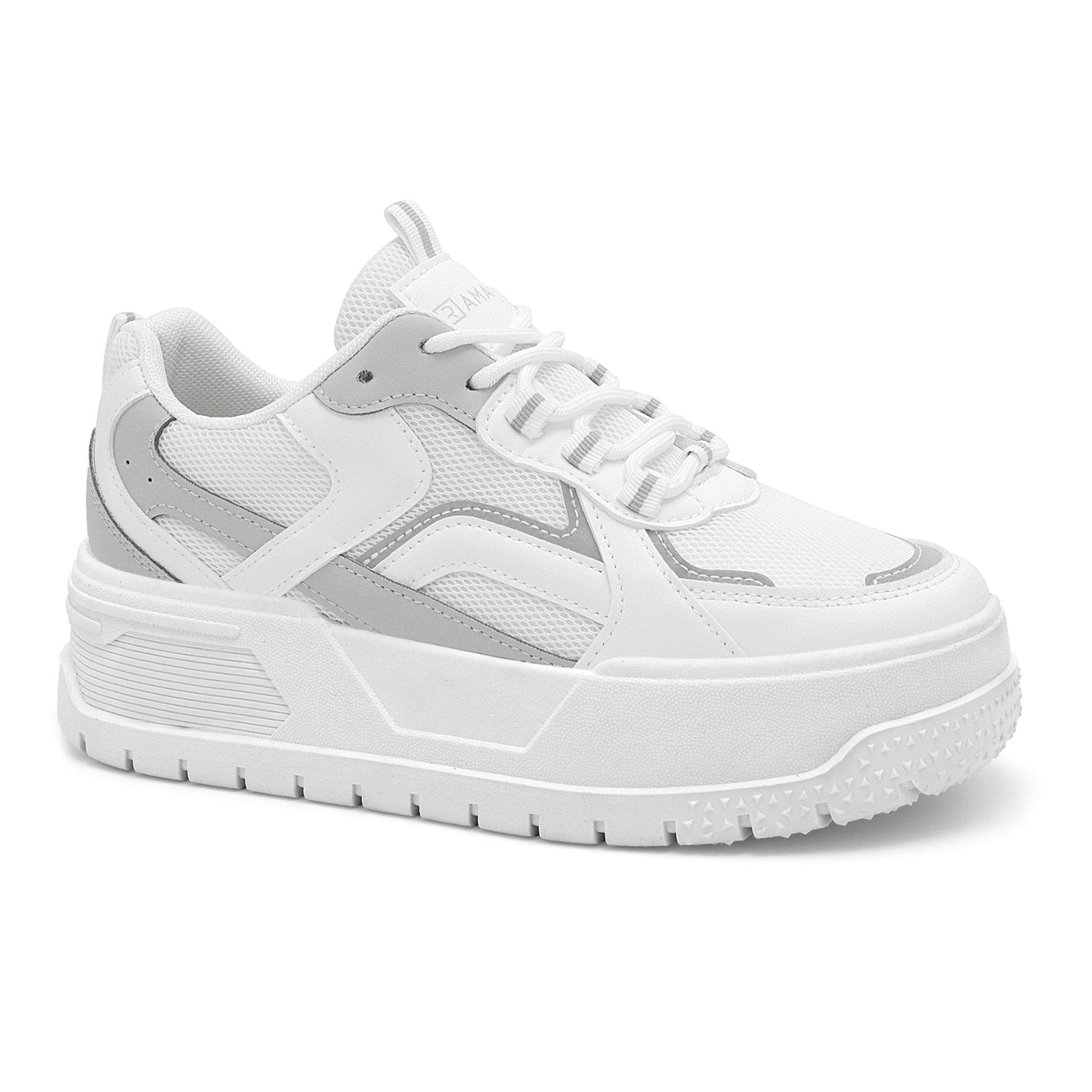 25-76232 TENIS PLATAFORMA Gris
