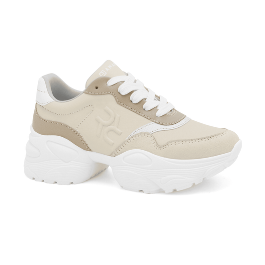 25-82201 TENIS PLATAFORMA Beige