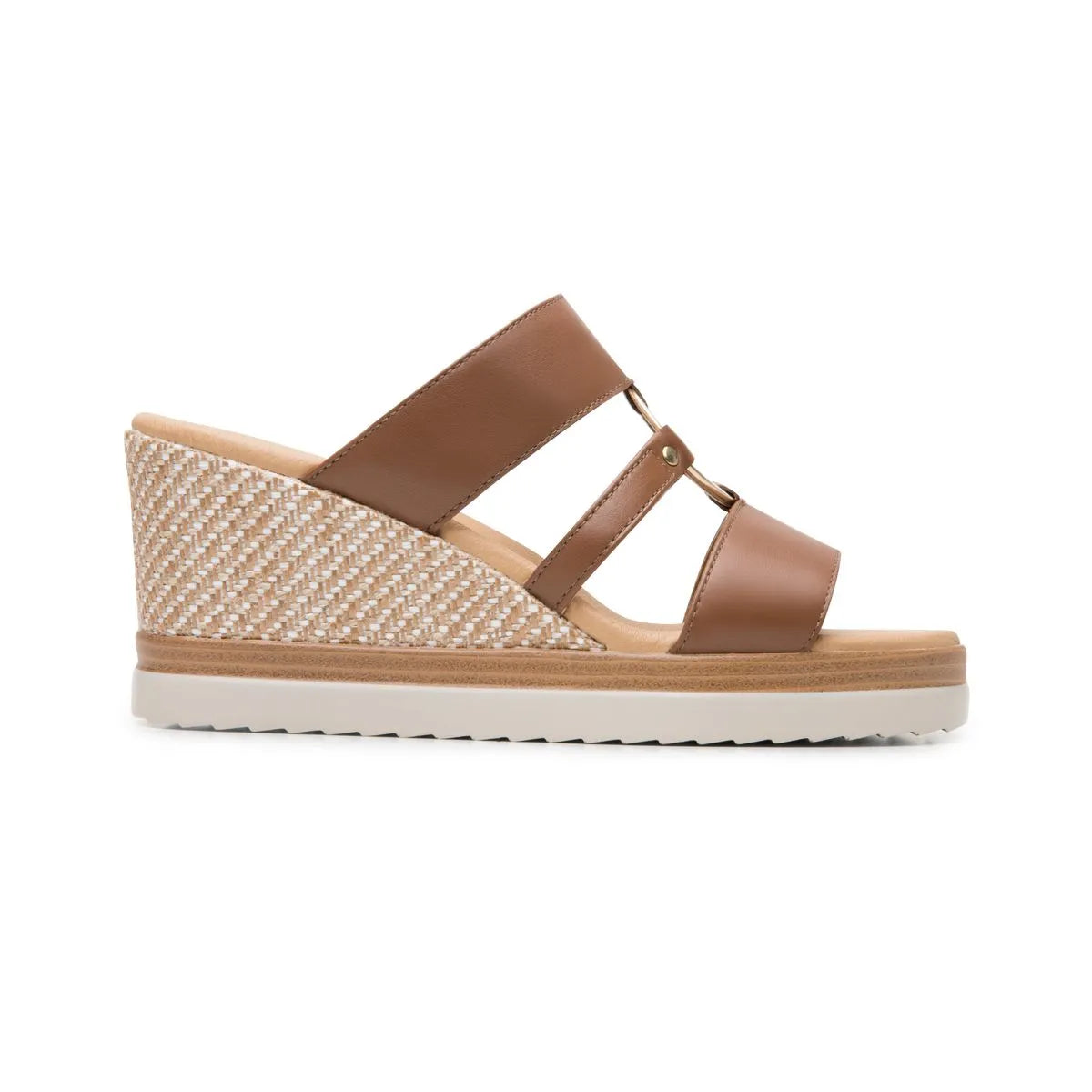 13990 SANDALIA FLEXI PARA MUJER Tan