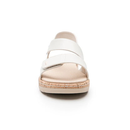 141604 SANDALIA DE CONFORT FLEXI PARA MUJER Beige