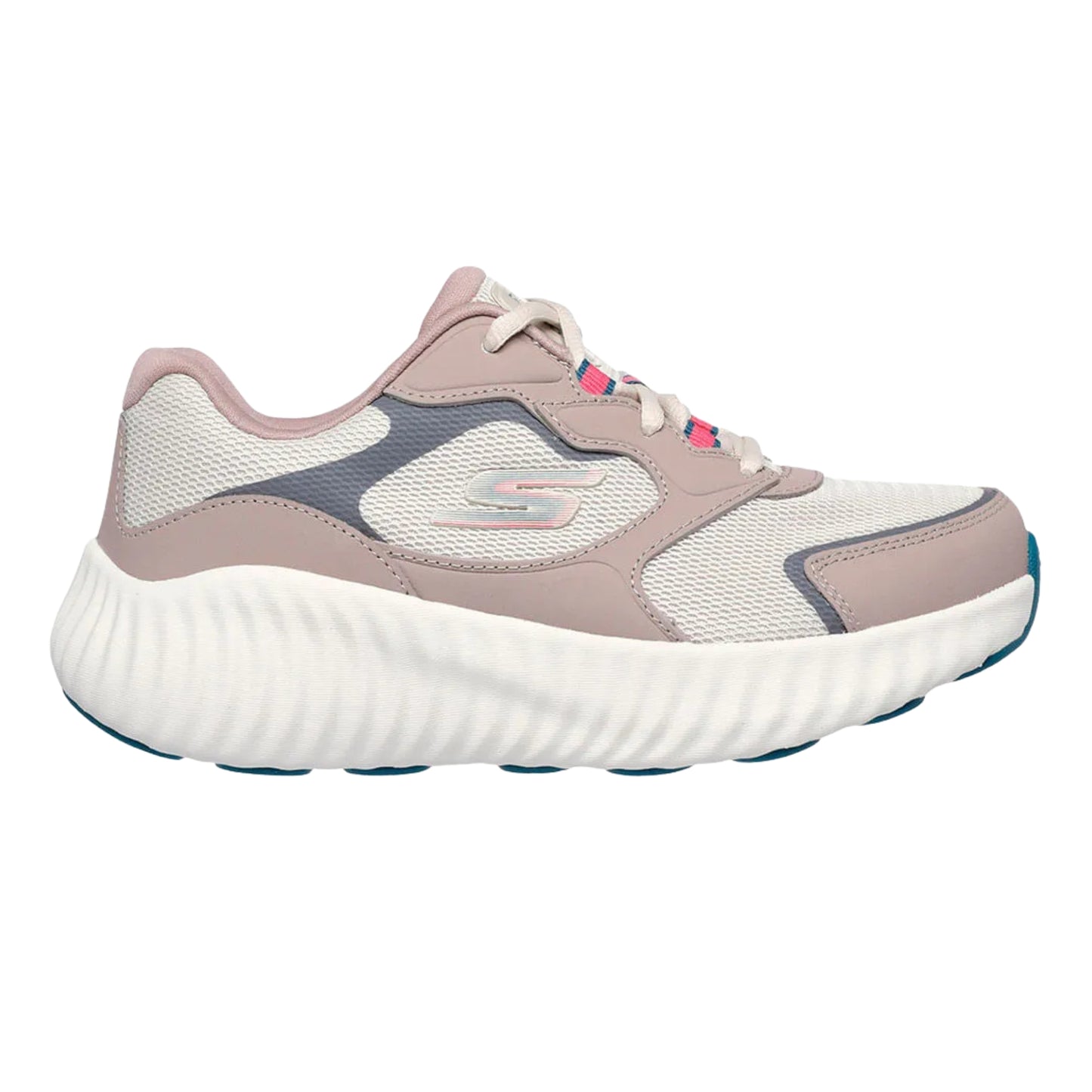 129372 TENIS SKECHERS RUNNING Beige