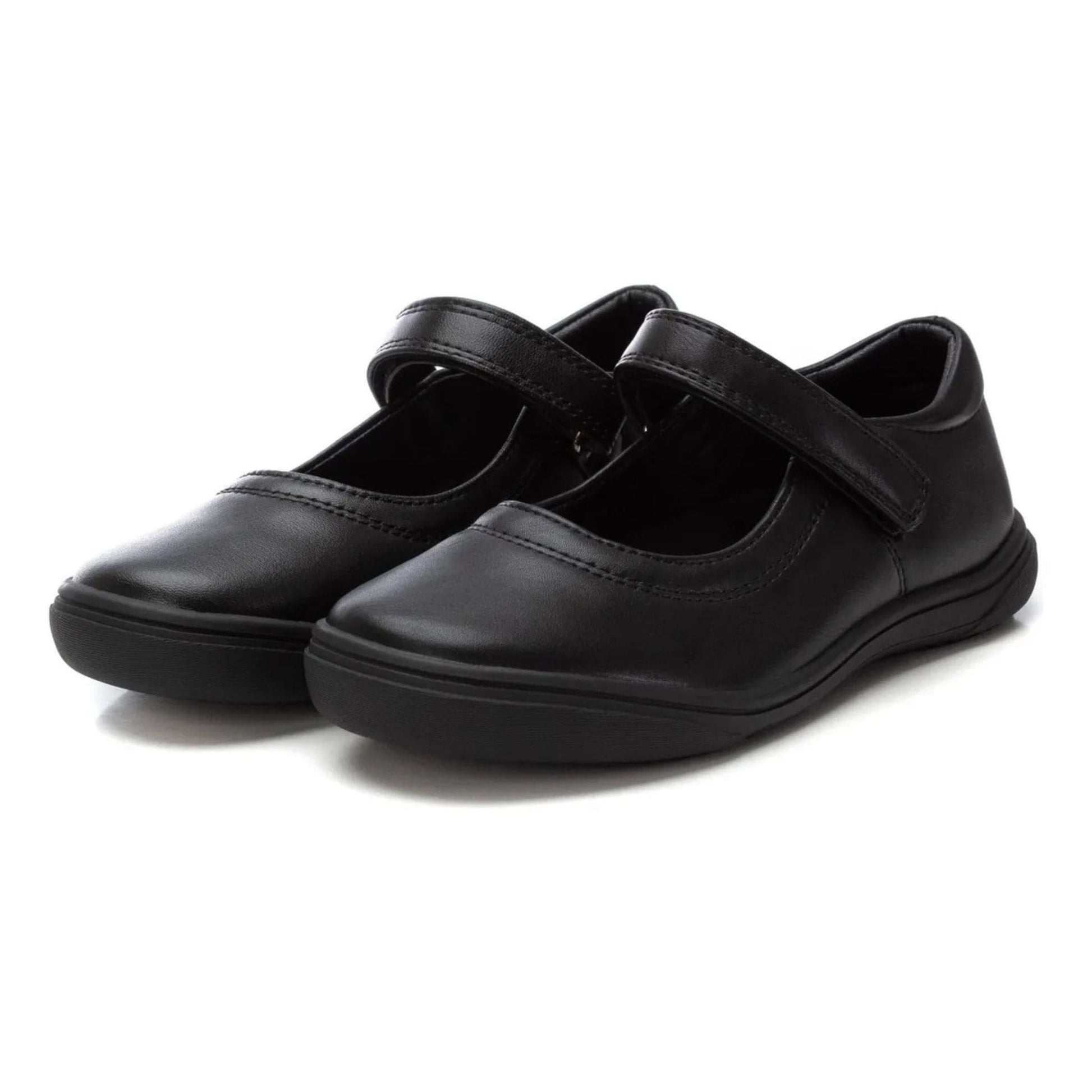 130392 ESCOLAR VELCRO Negro