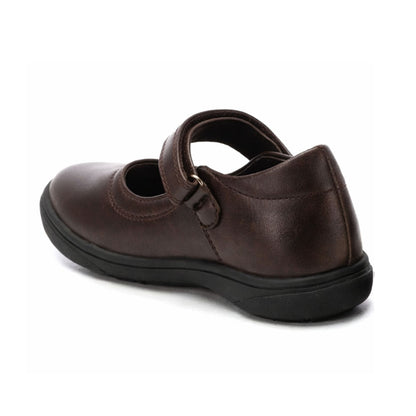 130392 ESCOLAR VELCRO Marron