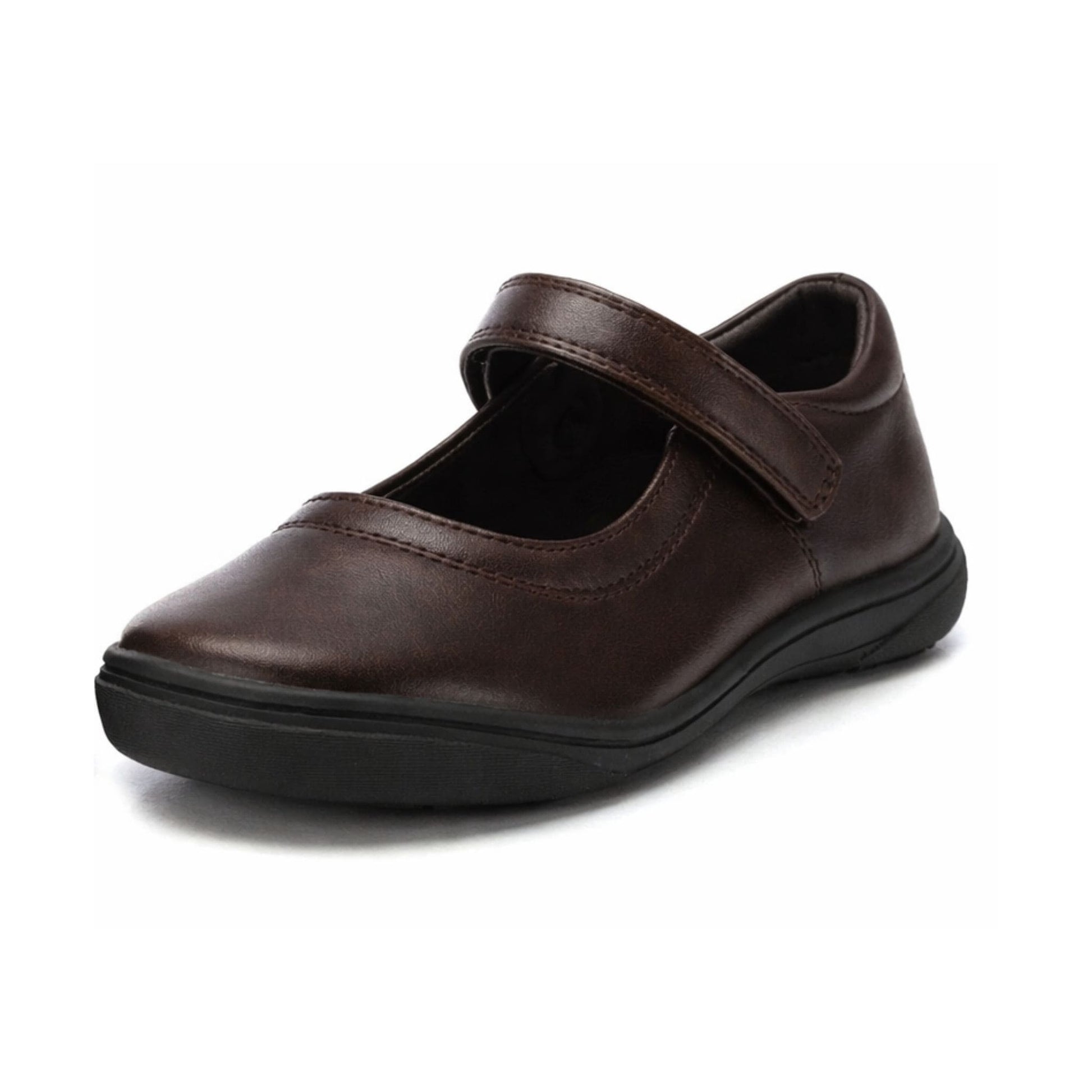 130392 ESCOLAR VELCRO Marron