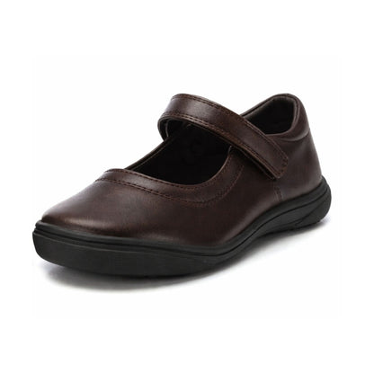130392 ESCOLAR VELCRO Marron