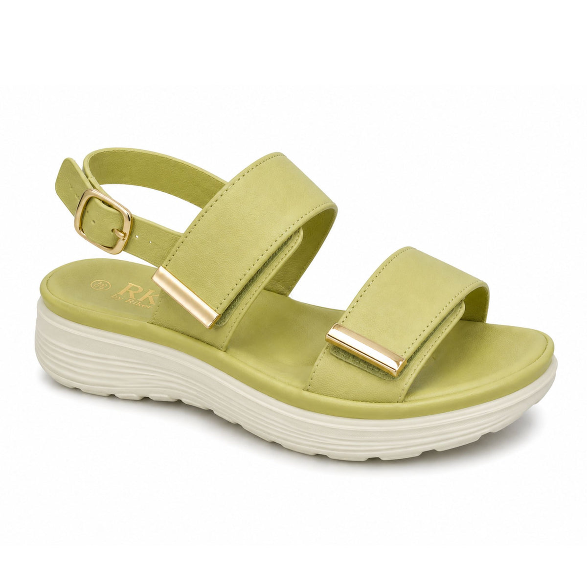 CY-251102 SANDALIAS RK CASUALES SLIP-ON Verde
