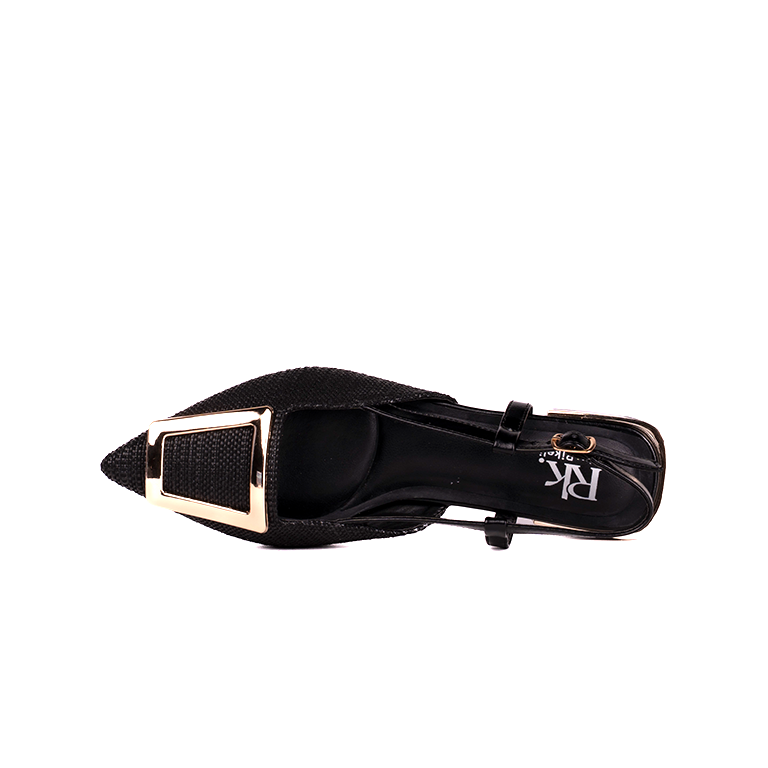 RK171A FLATS SLINGBACK RIKELI Negro