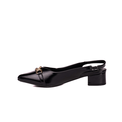 RK185A FLATS SLINGBACK RIKELI Negro