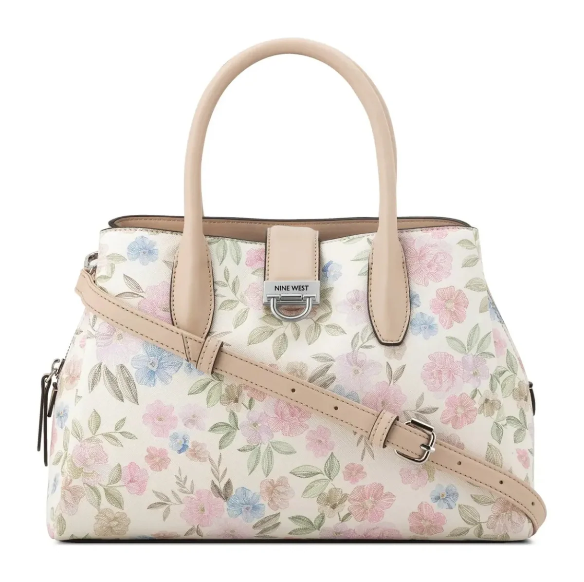 CARTERA NINE WEST CHIC CREAM FLORAL