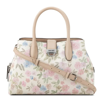 CARTERA NINE WEST CHIC CREAM FLORAL