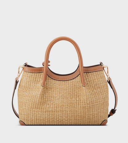 CARTERA NINE WEST NATURAL/BRANDY