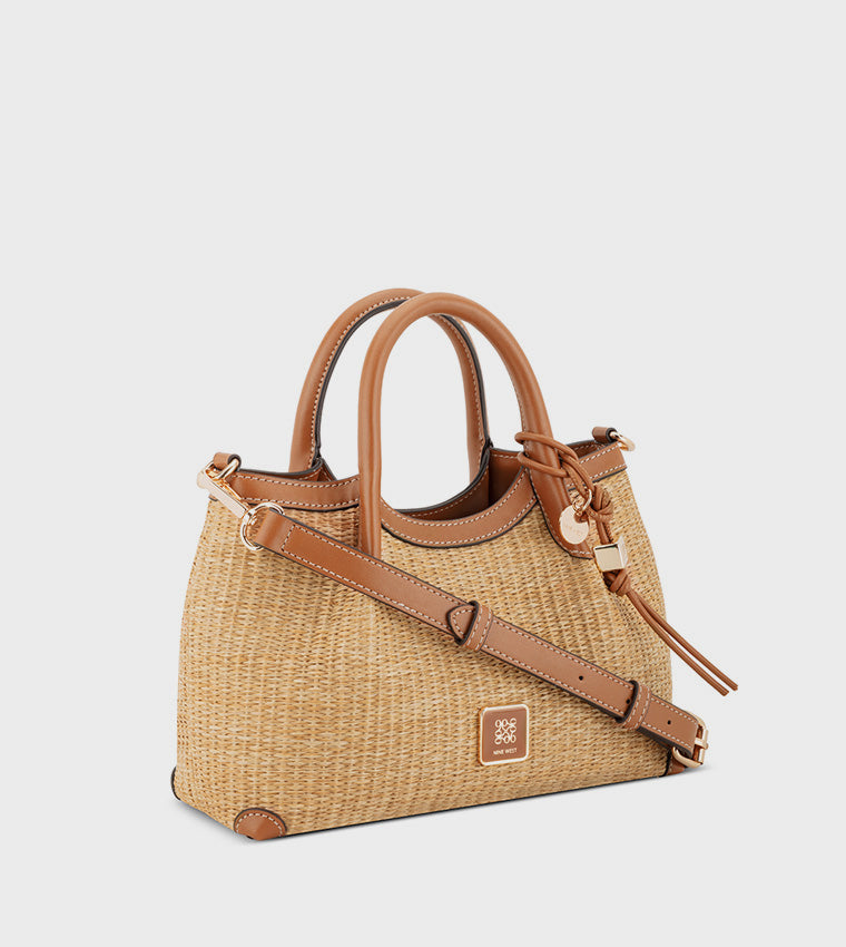 CARTERA NINE WEST NATURAL/BRANDY