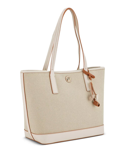 CARTERA NINE WEST NATURAL/CREAM