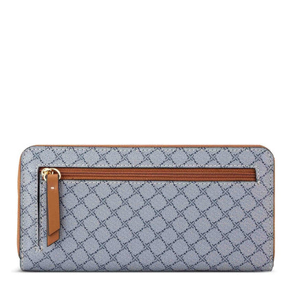 MONEDERO NINE WEST CHAMBRAY LOGO/BRANDY