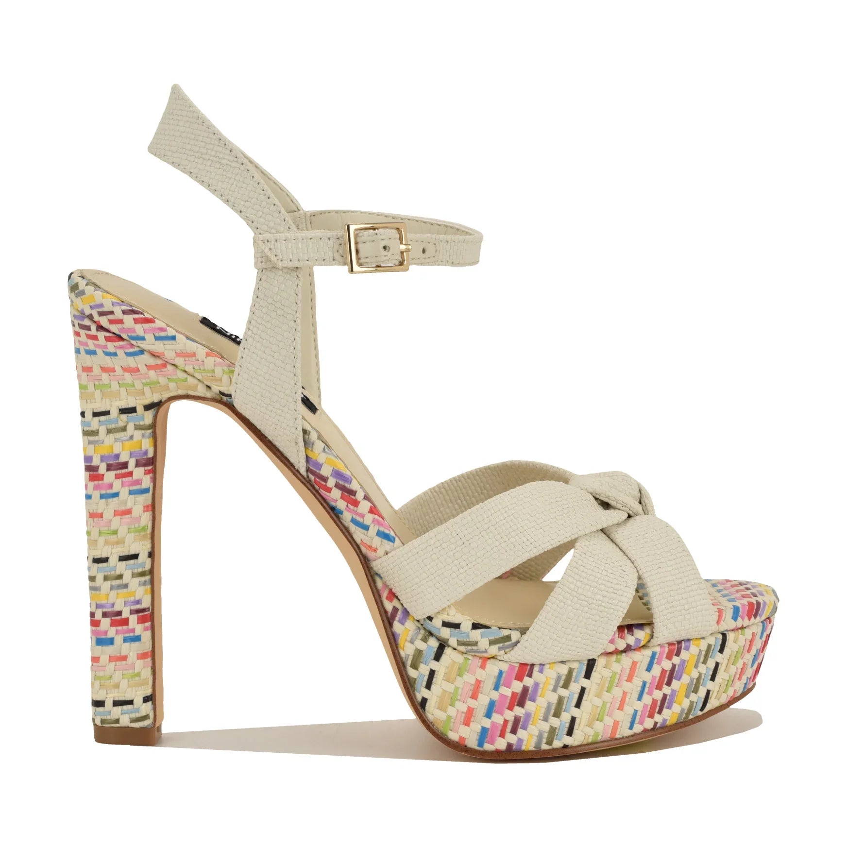 TACÓN NINE WEST ESTAMPADO