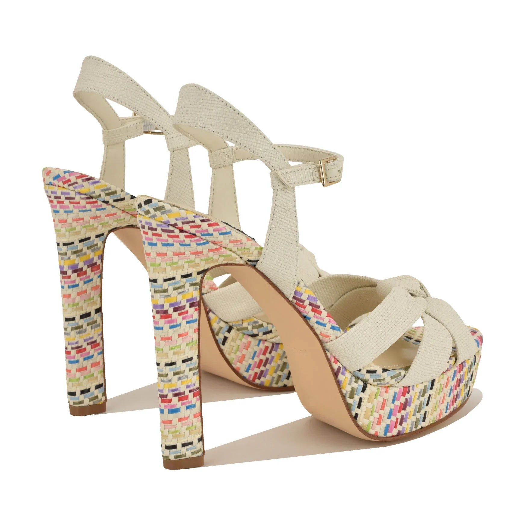 TACÓN NINE WEST ESTAMPADO