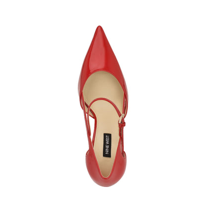TACÓN NINE WEST RED
