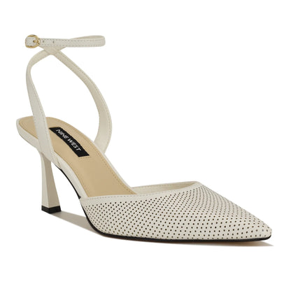 TACÓN NINE WEST WHITE